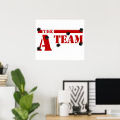 Das ATeam Poster (Heimbüro)