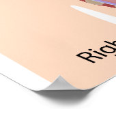 Das Atemsystem mit dem Aufdruck Poster (Ecke)