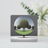 Das ätherische Paradoxon Einladung (Stehend Vorderseite)