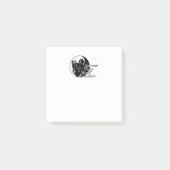 Das ATMA-Logo nach dem Vermerk 3"x3" Post-it Klebezettel (Vorderseite)