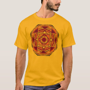 Das Atom Mandala-Shirt T-Shirt