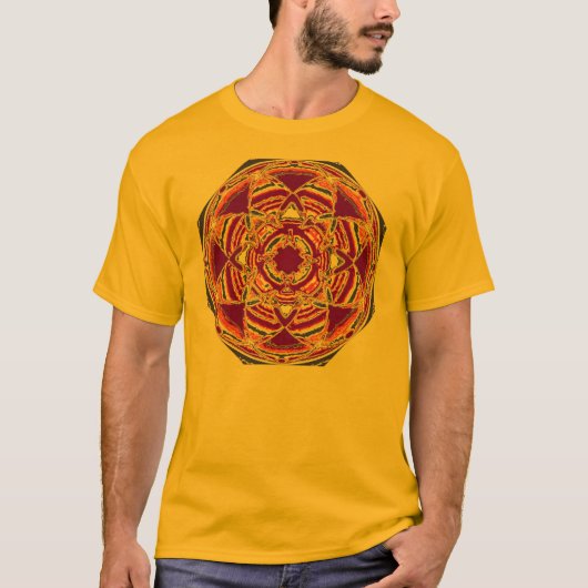 Das Atom Mandala-Shirt T-Shirt (Vorderseite)