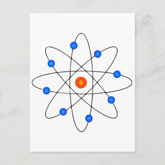 Das Atom Postkarte (Vorderseite)