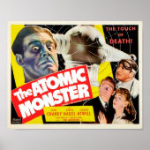 Das Atommonster-Poster Poster (Vorne)
