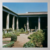 Das Atrium, Haus des Vettii Poster (Vorne)