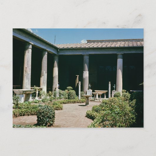Das Atrium, Haus des Vettii Postkarte (Vorderseite)