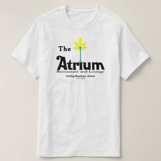 Das Atrium Restaurant, Wiesen, IL T-Shirt (Design vorne)