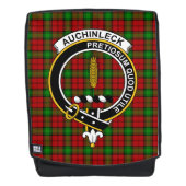 Das Auchinleck Clan Wappen Tartan Kariert Rucksack (Vorderseite)