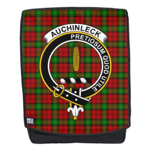 Das Auchinleck-Clan-Wappen-Tartan-Karo Rucksack