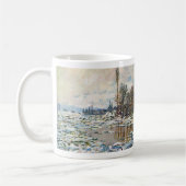 Das Aufbrechen des Eises von Claude Monet Kaffeetasse (Links)
