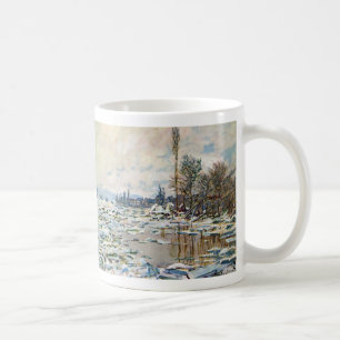 Das Aufbrechen des Eises von Claude Monet Kaffeetasse