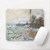 Das Aufbrechen des Eises von Claude Monet Mousepad (Mit Mouse)