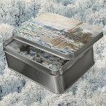 Das Aufbrechen des Eises von Claude Monet Puzzle<br><div class="desc">Das Break Up of the Ice (1880) von Claude Monet ist ein Vintages impressionistisches Kunstgemälde mit Eisbruch an der Seine in der Nähe von Vétheuil, westlich von Paris, Frankreich. Über den Künstler: Claude Monet (1840-1926) war Gründer der französischen impressionistischen Malerei, wobei die meisten seiner Gemälde "en plein air" (im Freien)...</div>