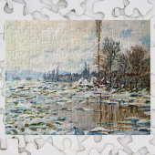 Das Aufbrechen des Eises von Claude Monet Puzzle
