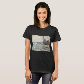 Das Aufbrechen des Eises von Claude Monet T-Shirt (Vorne ganz)