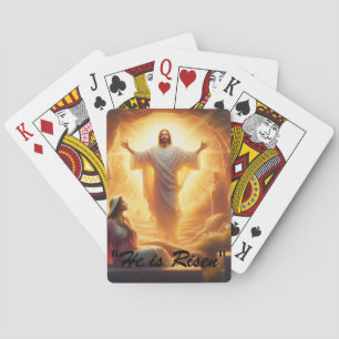 Das Auferstehungslicht: Jesus Christus erhebt sich Spielkarten