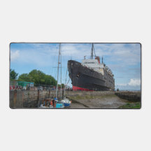 Das aufgegebene TSS-Schiff Duke of Lancaster