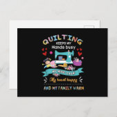 Das Aufhören Behielt mir die Hände in den Sinn, me Postkarte (Vorne/Hinten)