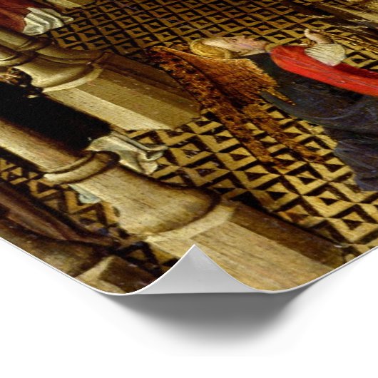 Das Aufrufen der Jungfrau Poster (Ecke)