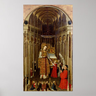 Das Aufrufen der Jungfrau Poster