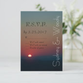 Das aufstrebende Sun-UAWG RSVP Karte (Stehend Vorderseite)