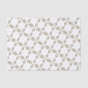 Das aufwändige Design der Metallschleife aus dem 1 Seidenpapier