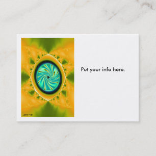 "Das Auge". .business Karte