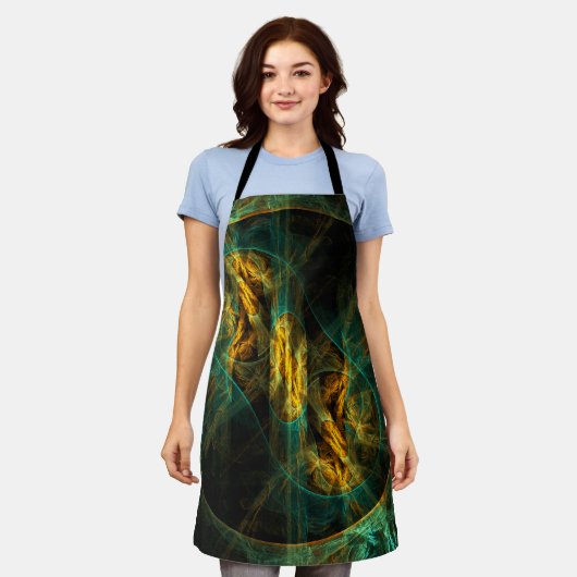 Das Auge der Abstrakten Schürze Dschungels (Getragen)