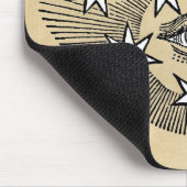 Das Auge der Ägypter Mousepad (Ecke)