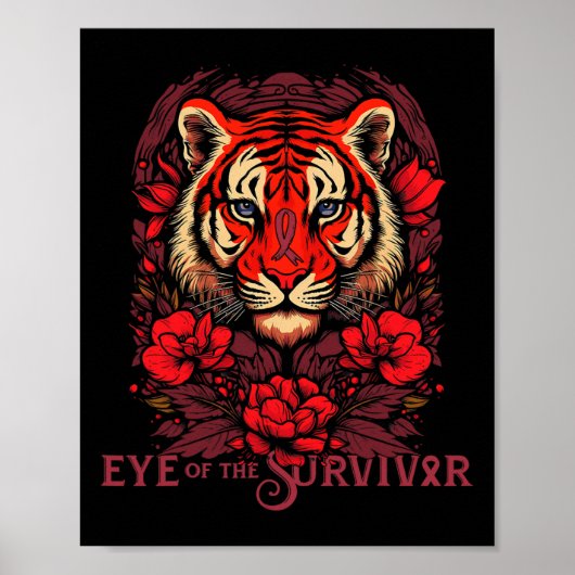 Das Auge der Sichelzelldrüse Poster (Vorne)