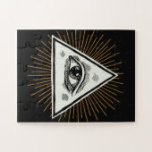 Das Auge der Vorsehung Puzzle (Horizontal)