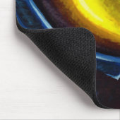 Das Auge des blauen Drachen Mousepad (Ecke)