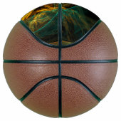 Das Auge des Dschungels Abstrakte Kunst Basketball (Rechts)