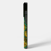 Das Auge des Dschungels Abstrakte Kunst Case-Mate iPhone Hülle (Rückseite / Links)