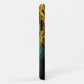 Das Auge des Dschungels Abstrakte Kunst Case-Mate iPhone Hülle (Hinten/Rechts)