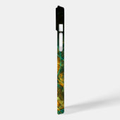 Das Auge des Dschungels Abstrakte Kunst Case-Mate iPhone Hülle (Rückseite / Links)