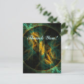 Das Auge des Dschungels Danke, Postcard Postkarte (Stehend Vorderseite)