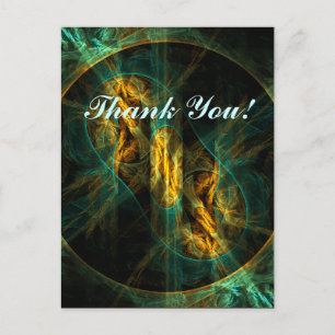 Das Auge des Dschungels Danke, Postcard Postkarte