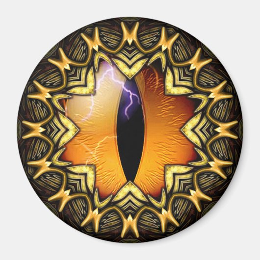 Das Auge des goldenen Drachen Magnet (Vorne)
