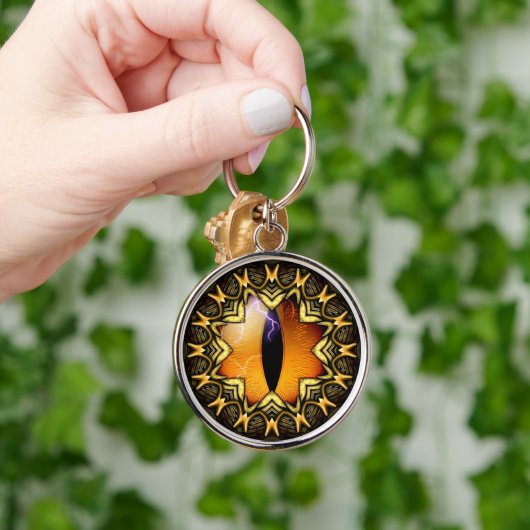 Das Auge des goldenen Drachen Schlüsselanhänger (Hand)