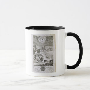 Das Auge des Gottes passt die Ernte, Illustration Tasse