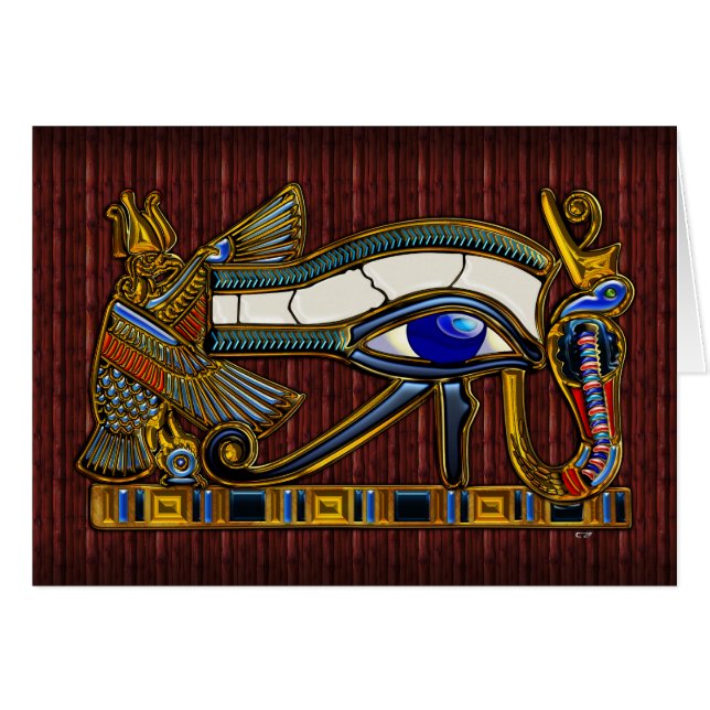 Das Auge des Horus (Vorderseite (Horizontal))
