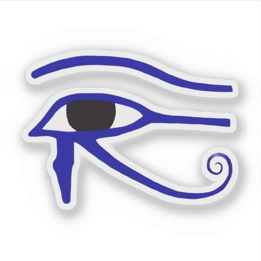 Das Auge des Horus Aufkleber (Vorderseite)