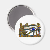 Das Auge des Horus Magnet (Vorderseite/Rückseite)