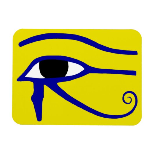 Das Auge des Horus Magnet (Horizontal)