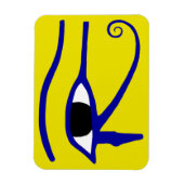Das Auge des Horus Magnet (Vertikal)