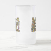Das Auge des Horus Mattglas Bierglas (Mittel)