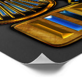 Das Auge des Horus Poster (Ecke)