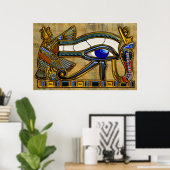 Das Auge des Horus Poster (Heimbüro)