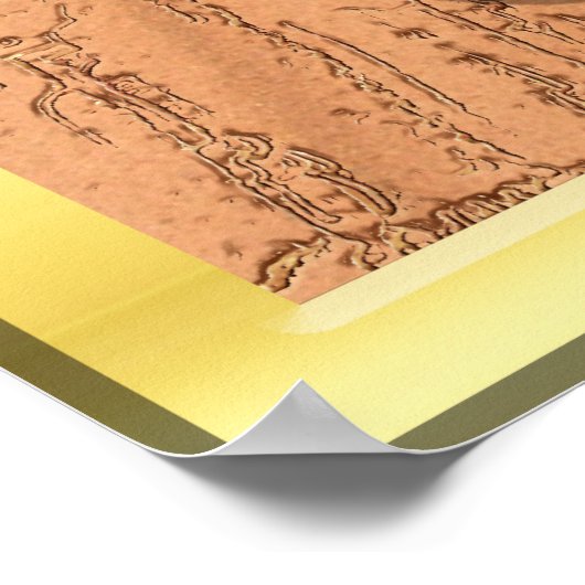 Das Auge des Horus Print Poster (Ecke)